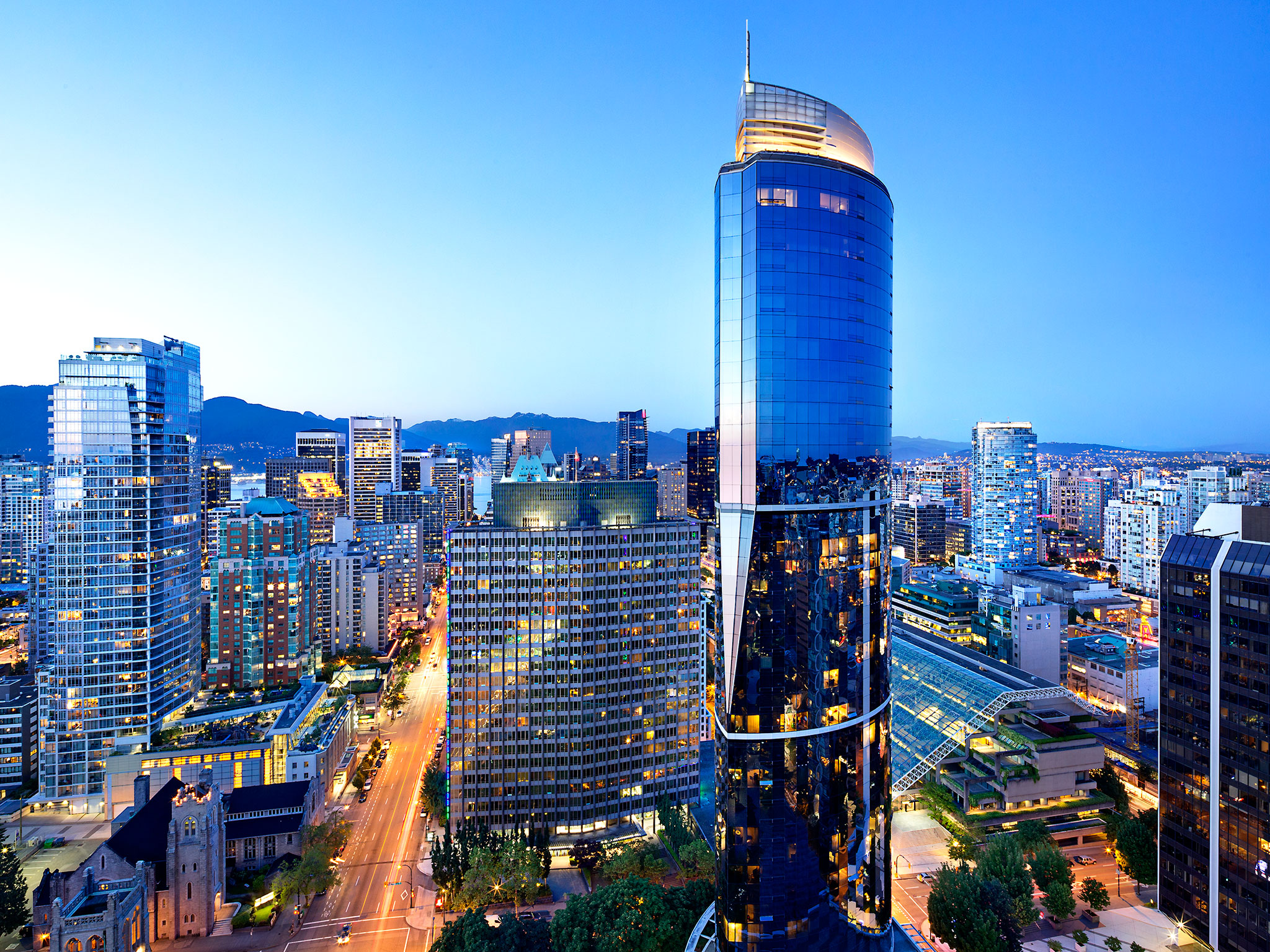 Hotels In Vancouver Bc Sheraton Wall Centre